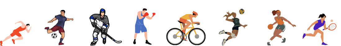 Bilder av alle typer idretter